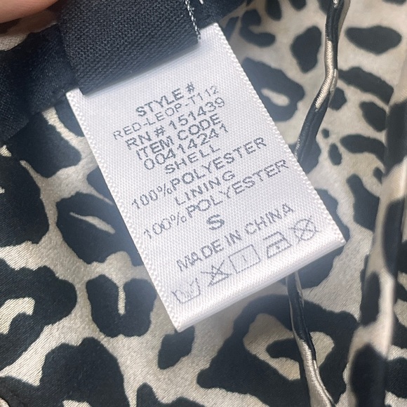 Leopard Tie-Back Cropped Cami NWT - Picture 10 of 10